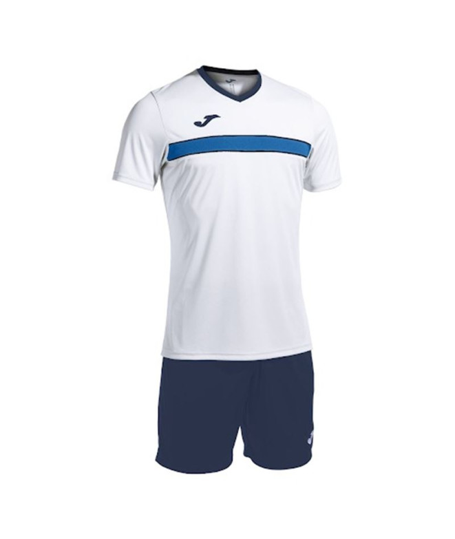Conjunto de Fútbol Joma Victory Hombre/Niño Blanco Marino