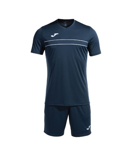 Conjunto Futebol Joma HomemMenino de Victory / Navy White