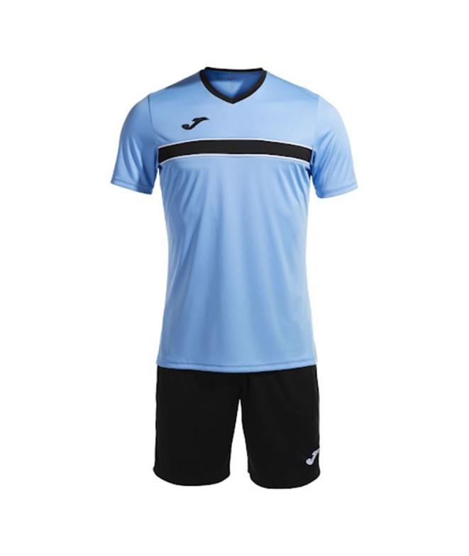 Conjunto de Fútbol Joma Victory Hombre/Niño Celeste Medio Negro