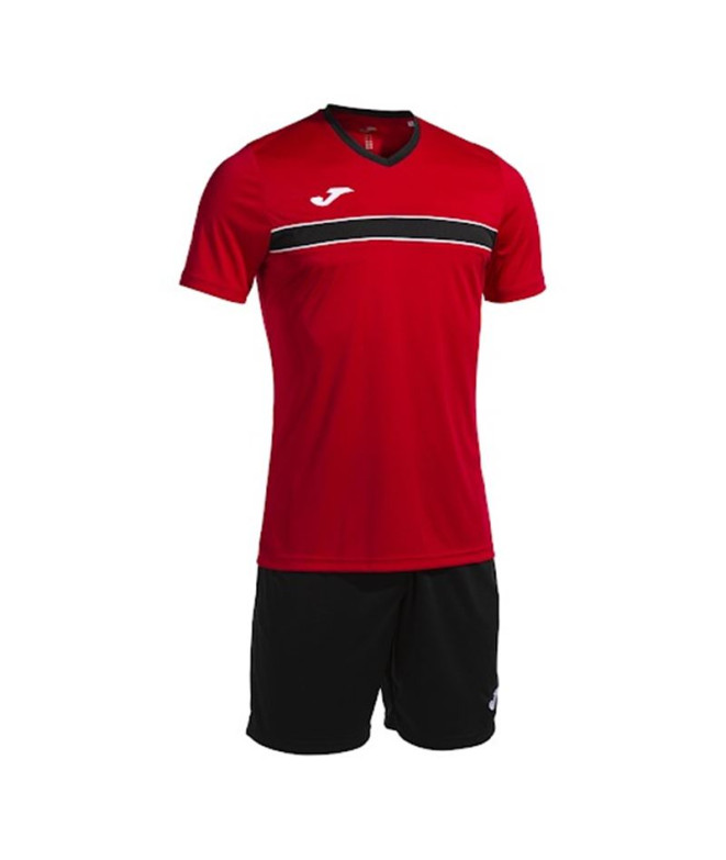 Conjunto de Fútbol Joma Victory Hombre/Niño Rojo Negro