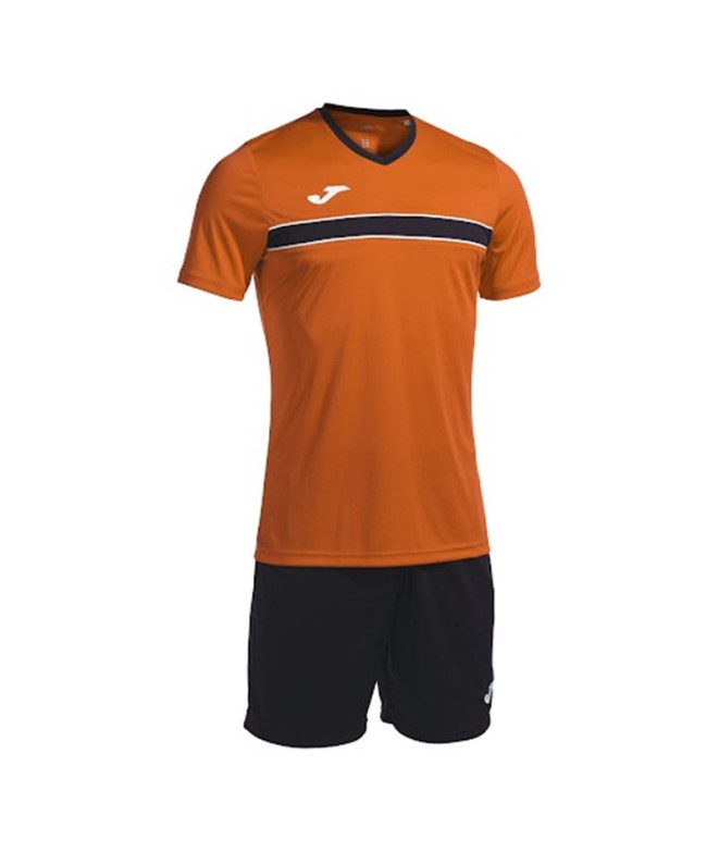 Conjunto Futebol Joma HomemMenino de Victory / Laranja Preto