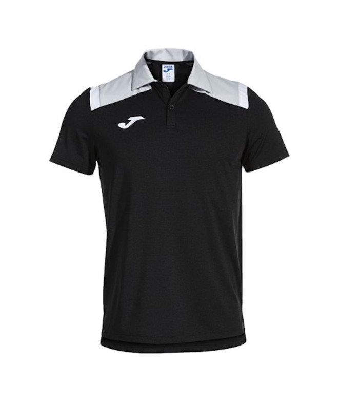 Polo Joma Toledo Manga Corta Hombre/Niño Negro