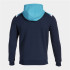 Veste Football Joma HommeEnfant de Toledo Hooded / Turquoise Fluor Turquoise