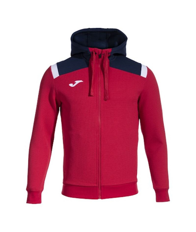 Chaqueta de Fútbol Joma Toledo Con Capucha Hombre/Niño Rojo Marino