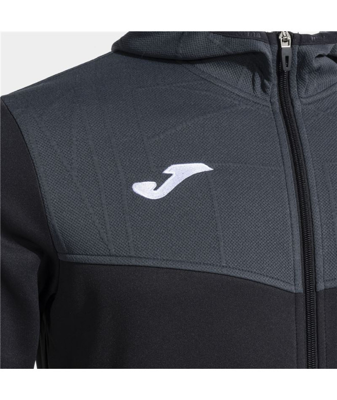 Veste Joma Homme Campus Street Hooded Noir