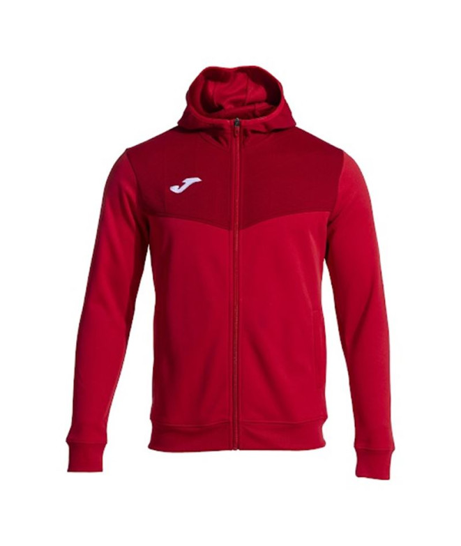 Veste Joma Homme Campus Street Hooded Rouge