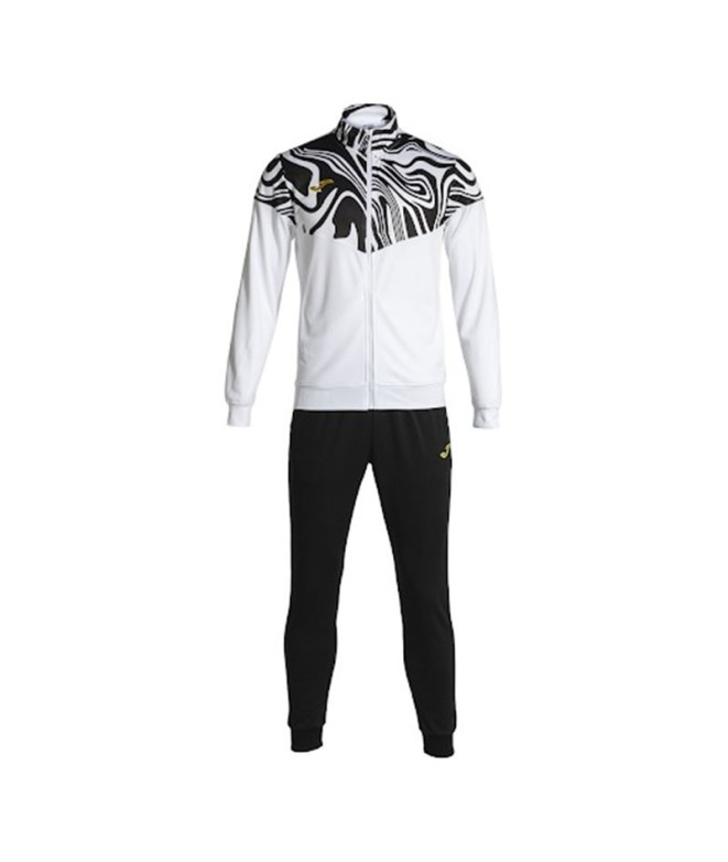 Chándal Joma Lion II Hombre/Niño Blanco Negro