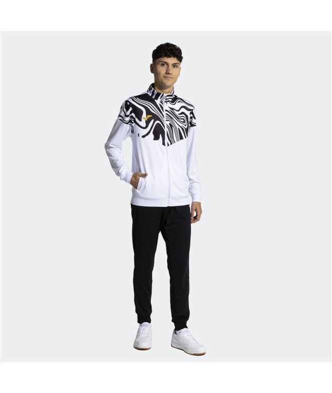 Survêtement Joma HommeEnfant Lion II / Blanc Noir