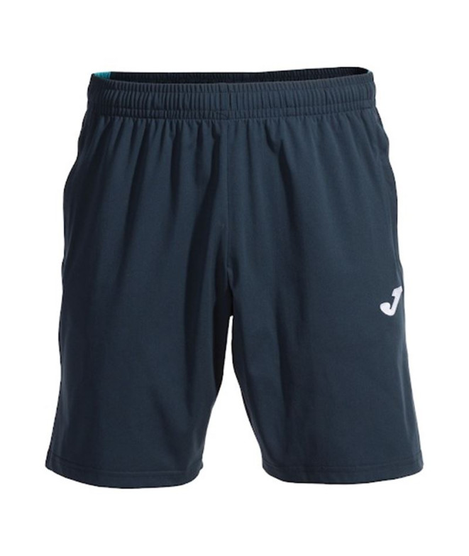 Short de Fútbol Joma Montreal II Hombre/Niño Turquesa Flúor