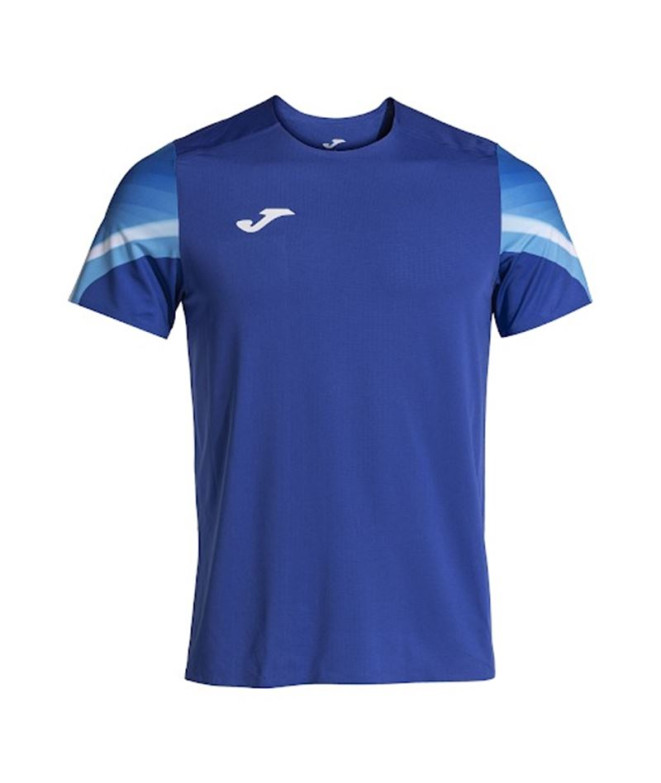 Camiseta Running Joma Homem elite XI Manga curta Royal Branco