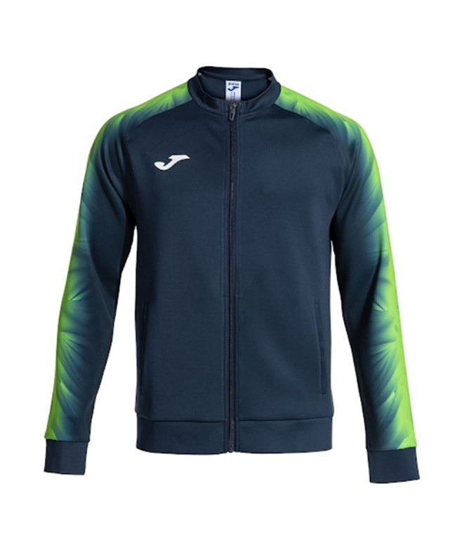 Veste Joma FemmeFille Elite XI / Vert marine Vert fluo