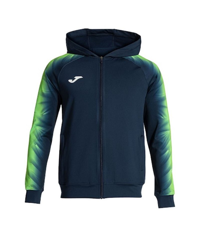 Veste Joma HommeEnfant Elite XI / Vert marine Vert fluo