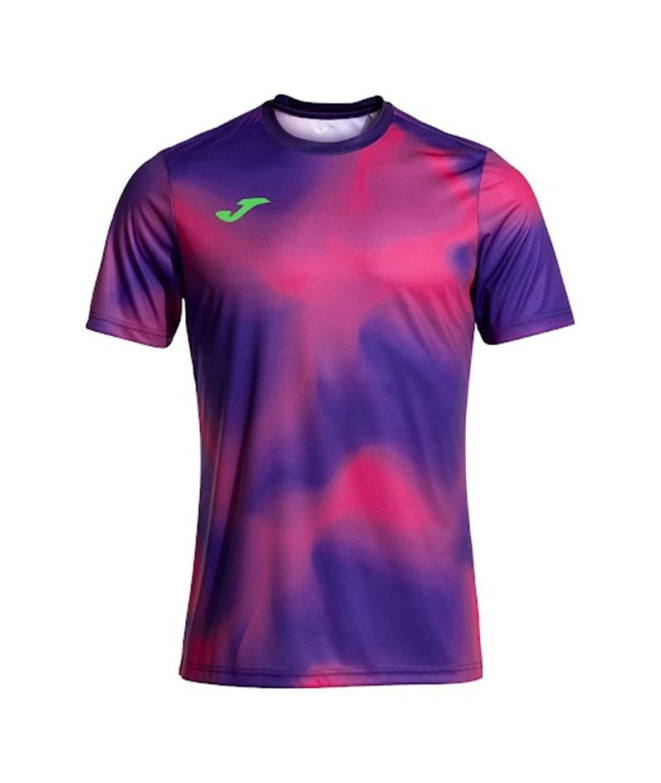 Camiseta Joma Homem Pro Team Fúcsia Violeta