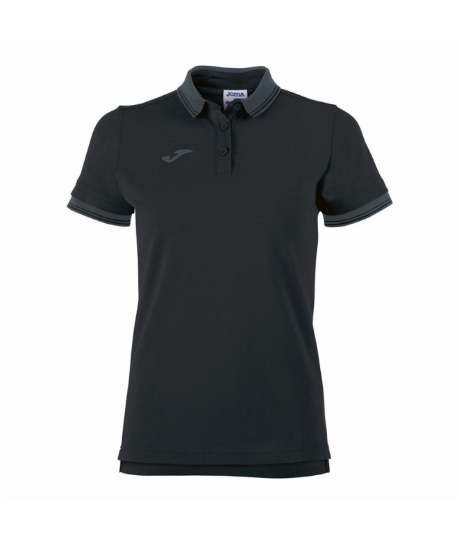 Polo Joma Bali II Mujer / Niña Negro