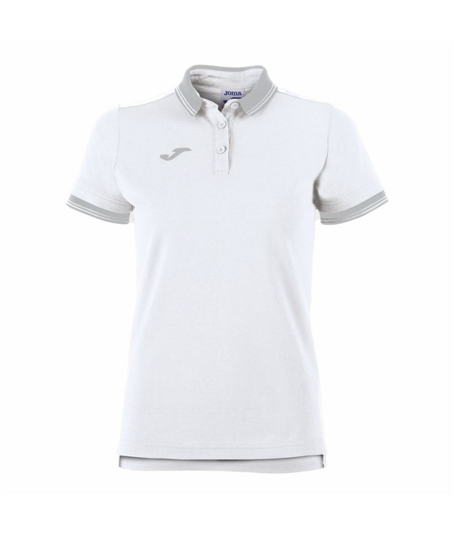 Polo Joma Femme Fille Bali II / Blanc