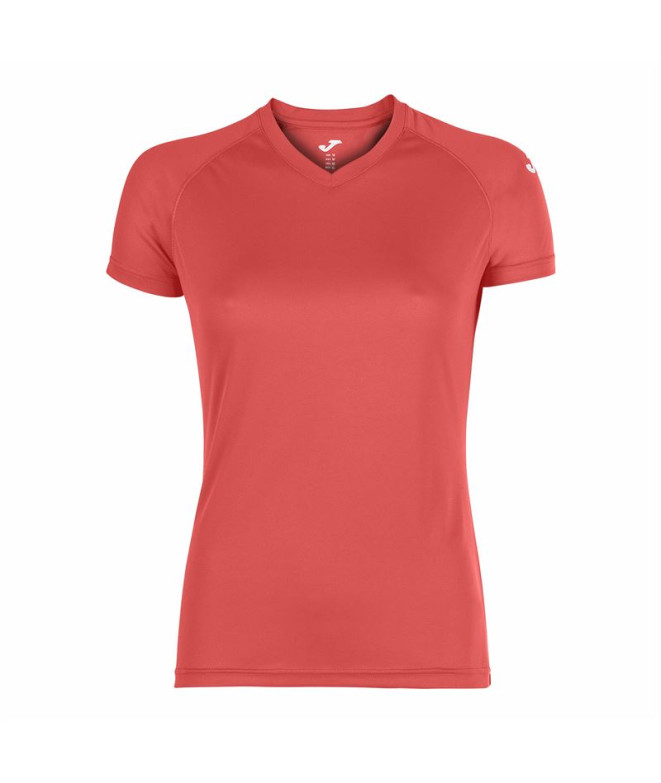 Camiseta Joma Event Mujer Coral Fluor Pack 25