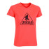 Camiseta Joma Evento Mulher Coral Fluor Pack 25