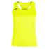 Camiseta Running Joma Mulher Menina de Suspensórios Siena II / Amarelo Fluor