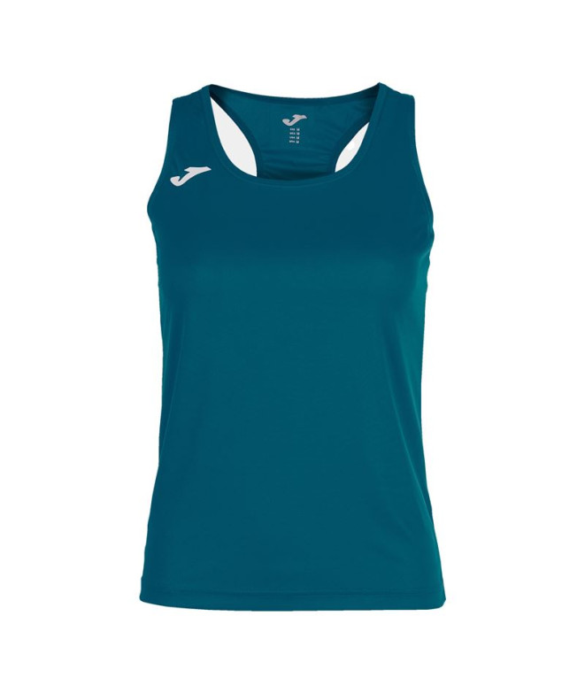 Camiseta Running Joma Mulher Menina de Suspensórios Siena II / Verde