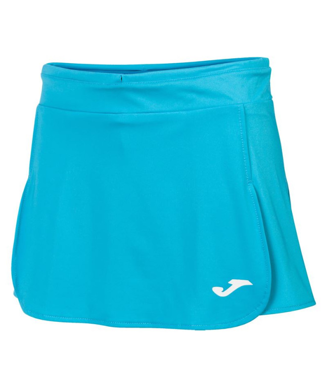 Falda de Pádel para Tenis Joma Open II Mujer / Niña Turquesa Flúor