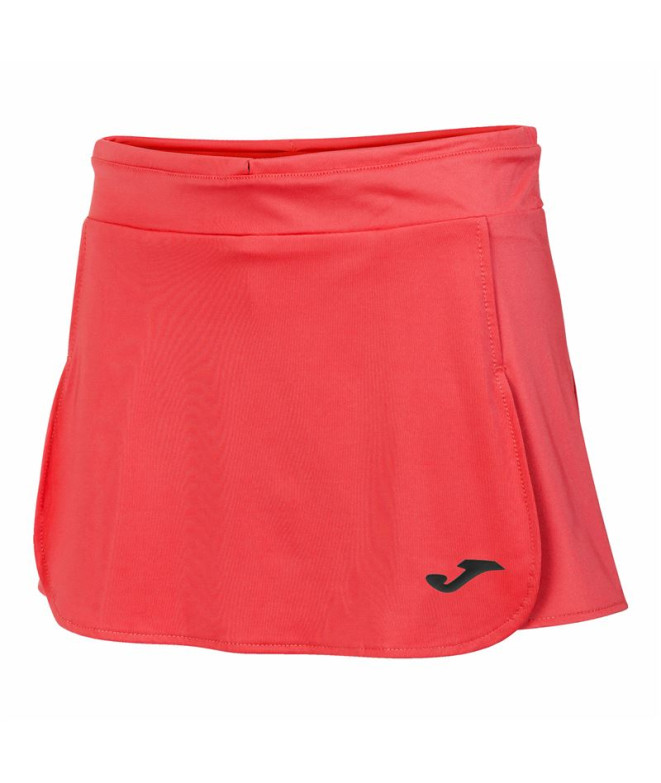 Falda de Pádel para Tenis Joma Open II Mujer / Niña Coral Fluor