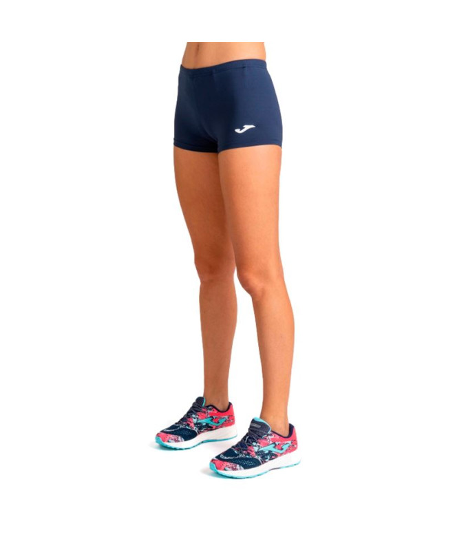 Running Femme Fille Short extensible / Marine