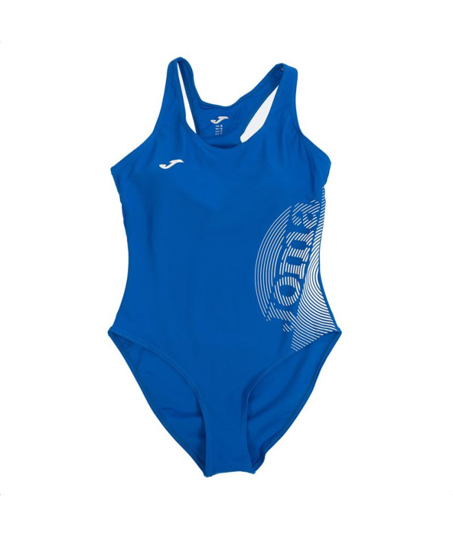 Bañador para Natación Joma Lake II Mujer / Niña Royal-Blanco Mujer