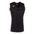 Camiseta Basquetebol Joma Mulher Menina de Cancha III / Preto-Branco