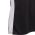 Camiseta Basquetebol Joma Mulher Menina de Cancha III / Preto-Branco