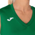 Camiseta Basquetebol Joma Mulher Menina de Cancha III / Verde-branco