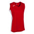 Camiseta Basquetebol Joma Mulher Menina de Cancha III / Vermelho-branco