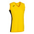 Camiseta Basquetebol Joma Mulher Menina de Cancha III / Amarelo-preto