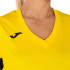 Camiseta Basquetebol Joma Mulher Menina de Cancha III / Amarelo-preto