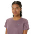 Camiseta Running Top Mulher por ASICS Core Ss Rosa