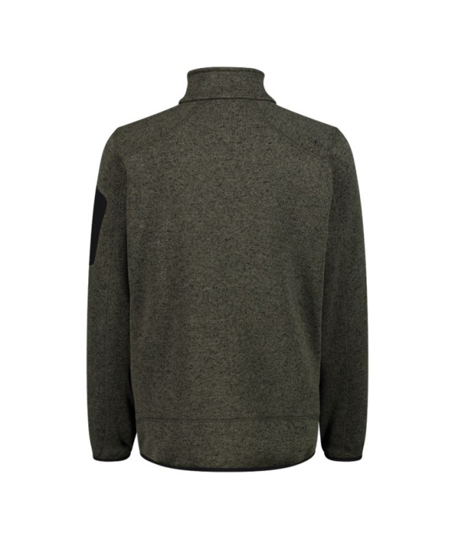 Veste Montagne CMP Homme de Olive-Nero