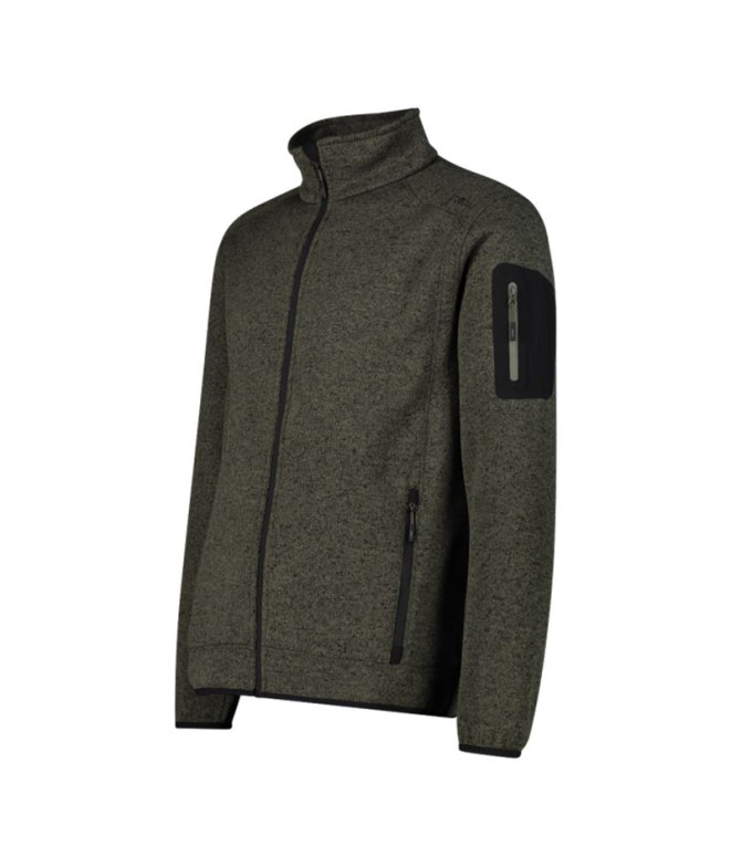 Veste Montagne CMP Homme de Olive-Nero