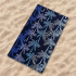 Toalha de praia e piscina Secaneta Jacquard Rec.Korsou 100 x 170 Azul