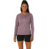Camiseta Running Top Mulher de ASICS Core Ls Pink