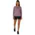 Camiseta Running Top Mulher de ASICS Core Ls Pink