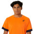 Camiseta Tênis Court Top Homem por ASICS Ss Orange