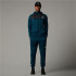 Moletom The North Face Reaxion Fleece F/Z Azul Homem