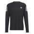Camiseta Running adidas Homem de Own the run Manga comprida preta