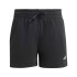 Calça adidas Mulher Calções de lã com logótipo pequeno Essentials Preto