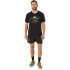 T-shirt Trail Haut Homme by ASICS Fujitrail Logo Ss Noir
