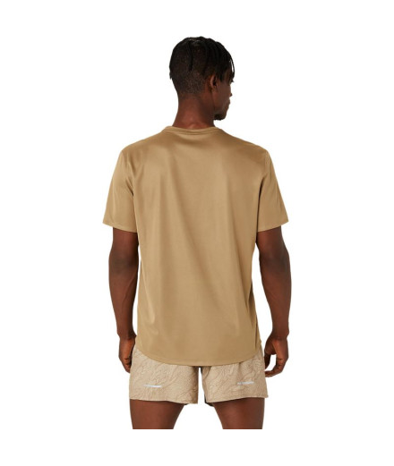 T-shirt Trail Haut Homme de ASICS Fujitrail Logo Ss Rouge 2