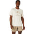 T-shirt Trail Haut Homme by ASICS Fujitrail Logo Ss Beige