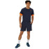 Camiseta de Tenis ASICS Court Ss Top Hombre Azul Oscuro