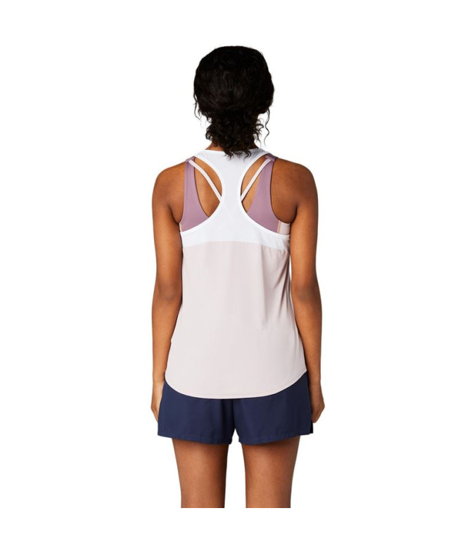 Camiseta Tênis Court Mulher tank Rosa by ASICS