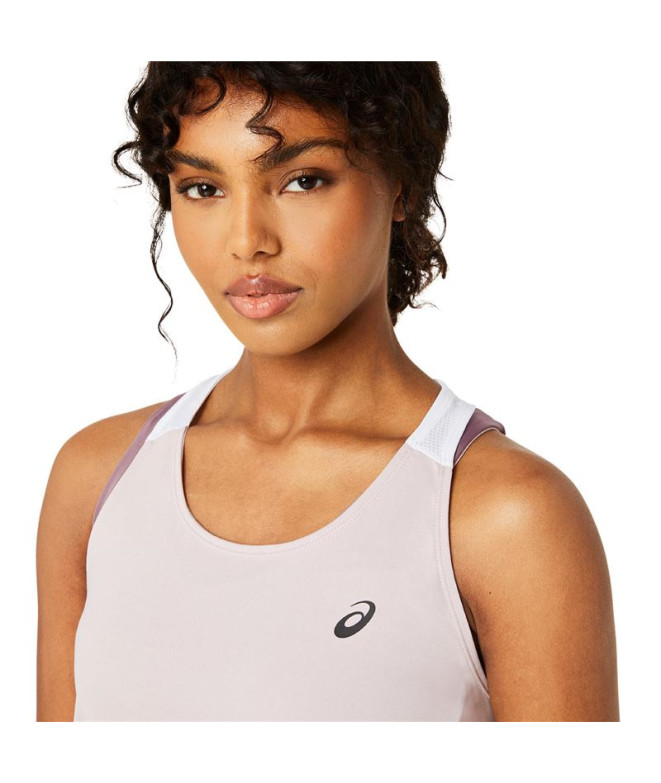 Camiseta Tênis Court Mulher tank Rosa by ASICS