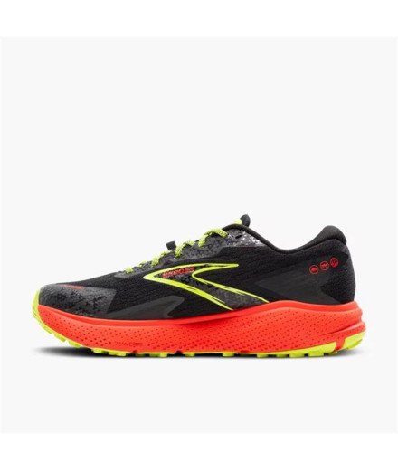 Chaussures Trail Brooks de Divide 5 GTX Noir/Rouge Homme 2
